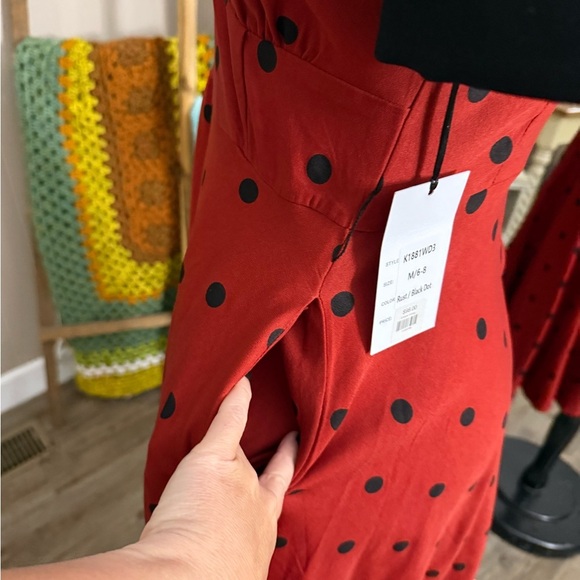 Unique-Vintage • 1950’s Retro Fit and Flare Swing Dress - Picture 15 of 16